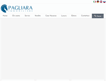 Tablet Screenshot of pagliaraimmobiliare.com